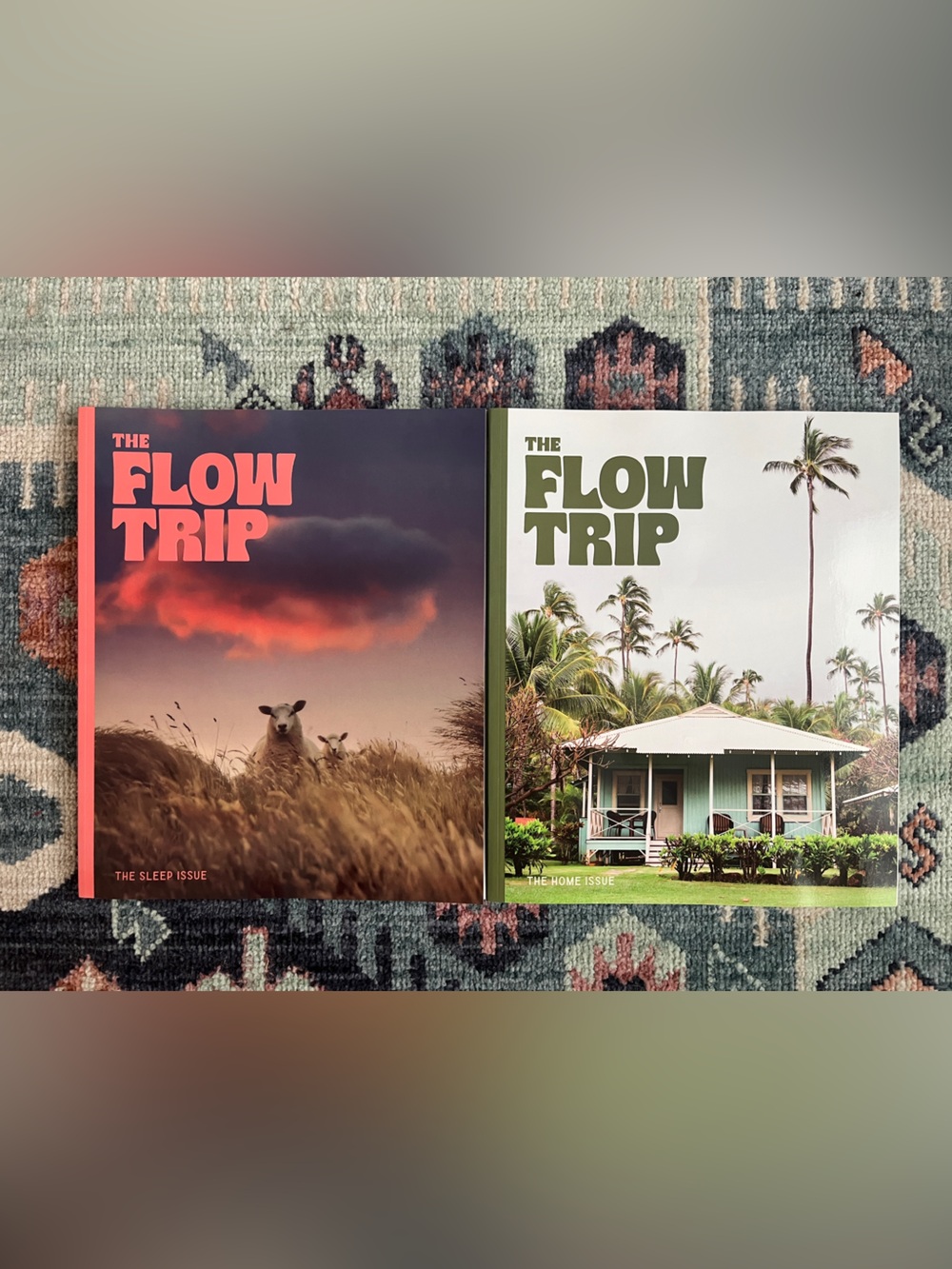 The Flow Trip Magazines - The Sleep Issue and The Home Issue